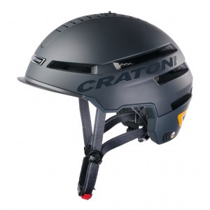 Fahrradhelm Cratoni Smartride 1.2 (Ped.) schwarz matt, Gr. S/M (54-58cm)