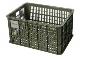 BASIL TRANSPORTKORB CRATE L,KUNST.40L,GREEN,95%RECY