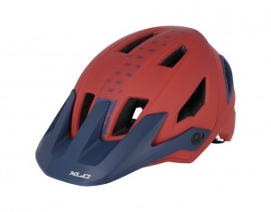 XLC Enduro Helm BH-C31 Gr. 58-62, rot/blau