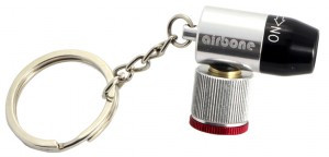Kartuschen Pumpe Co² Airbone ZT-850A3 31mm,si, o.Kartusche,m.Schlüsselanhänger