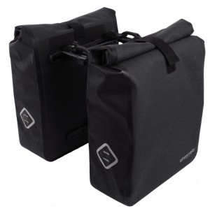 AtranVelo SEITENTASCHEN TRAVEL ATRAN, SCHWARZ, PAAR