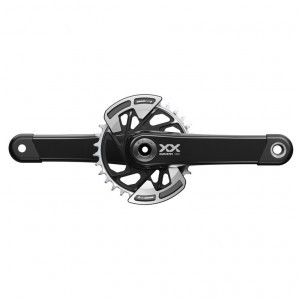 KRG SRAM XX Eagle D1 T-Type 165mm,32Z,Alu,sw,12-fach,DUB,DM,o.Lager