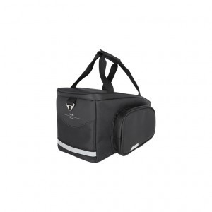 XLC Gepäckträgertasche 5:1 BA-M05 schwarz/anthrazit, 37x18x16cm, 12,5l