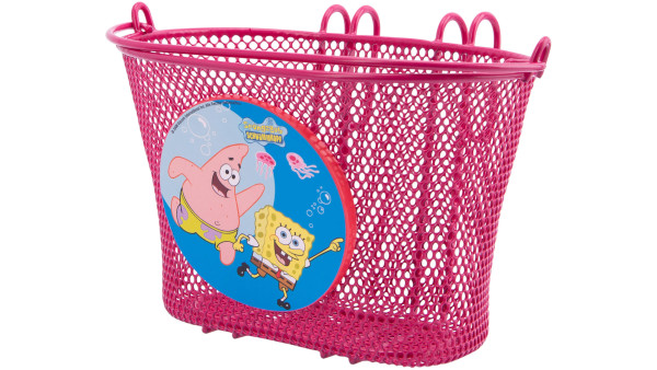 Bike Fashion KINDERKORB SPONGEBOB METALL PINK