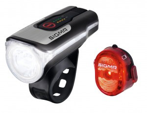 LED-Akku-Beleuchtungsset SIGMA Aura 80 USB/Nugget II