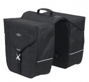 Doppel-Tasche Norco Bantry schwarz, 34x34x14cm, 2x14ltr, 1955g