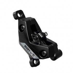 Scheibenbremssattel Assembly SRAM Gloss Black Anodized, Motive Silver A1+