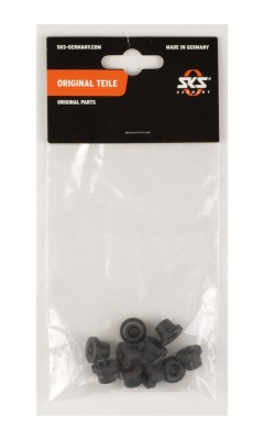 Pumpengummi SKS für Aufstecknippel sw, für Aufstecknippel SKS 3213, 10 Stck