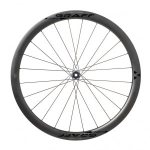 Laufradsatz Miche Gravel Graff Allroad 28", Carbon, sw, CL,100/142/12, TLR