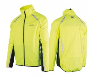 Wowow REFLEX-FAHRRADJACKE WOWOW "BEN NEVIS", GELB, GR. L