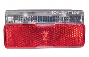 Gepäckträgerrücklicht B&M Toplight Line, 50 mm, ohne Standlicht