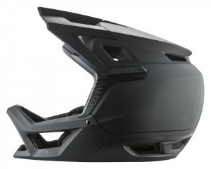 Fahrradhelm Alpina Roca schwarz matt, Gr.61-63cm