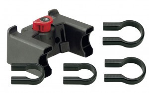 Lenkeradapter KLICKfix abschließbar schwarz, für Ø 22-26 u. 31,8 mm