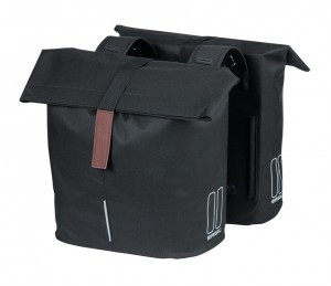BASIL DOPPELTASCHE CITY SCHWARZ