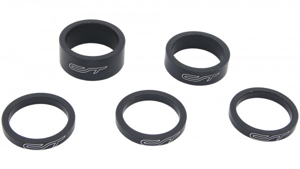 CONTEC CT SPACER SET SELECT 1 1 / 8" SCHWARZ