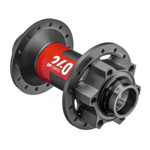 VR-Nabe DT Swiss 240 MTB Disc Brake 110/20mm TA Boost, 32 Loch, IS 6-bolt