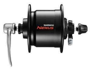 SHIMANO Nabendynamo NEXUS DH-C3000-3N 6 Volt / 3 Watt 36 Loch Schwarz