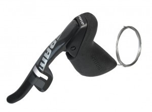 Schalt-Bremshebel SRAM Force22 Yaw VR, links, 2-fach, 1900mm, schwarz