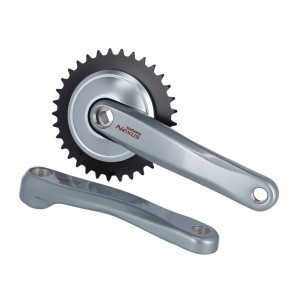SHIMANO Kurbelgarnitur NEXUS FC-C6000 33 Zähne silber