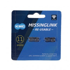 KMC VERSCHLUSS 11-FACH 2PCS/CARD NR DLC