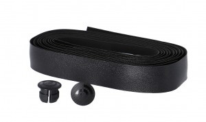 Lenkerbandset schwarz, gepolstert, Kunststoff