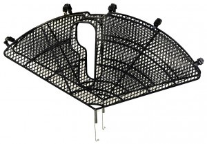 Kleiderschutz beidseitig 26-28", schwarz, Kunststoff, mit Bef.