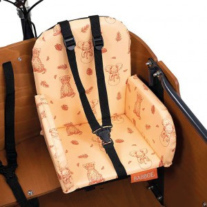 Kindersitz Babboe Safari Peach