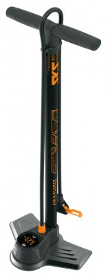 Standpumpe SKS Air-X-Plorer Digi 10.0 DV/SV/AV, 710mm, sz/orange, digit. Manom