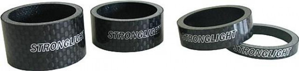 STRONGLIGHT CARBON 1 1 / 8 SPACER SET Ã? 4 STUECK