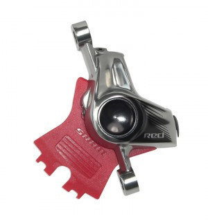 Bremssattel Sram Red eTap HRD 2-Kolben, PM, silber, HR, inkl. Beläge