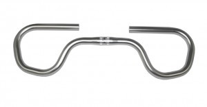 Lenker Ergotec Contest Lady Ø 25,4mm, 550mm, 0°, Aluminium, silber
