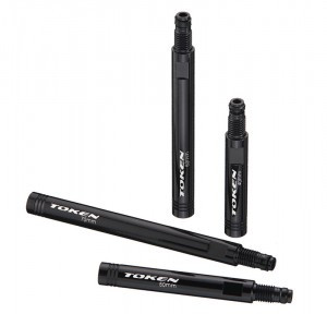 Valve Extender TOKEN für SV, schwarz, Felgen 41-50mm, 2 Stück