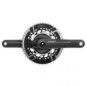 KRG SRAM Red E1 170mm,50/37Z,Alu,sw,DUB,DM,12-f.,o.Inn