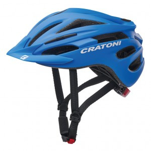 Fahrradhelm Cratoni Pacer Jr. blau/weiß matt,Gr. XS/S (50-55cm)