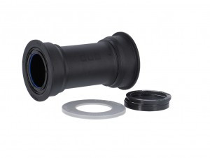 Innenlager SRAM DUB PressFit30 Road Wide 86.5mm, BB386, Alu, schwarz, Road Wide