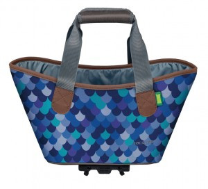 Racktime System Einkaufstasche Agnetha deep ocean, 34x25,5x37cm, 15ltr, 610g