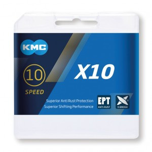 KMC KETTE X10 EPT 1/2 X 11/128 114GL