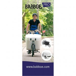Roll-Up Banner Babboe Pro Bike