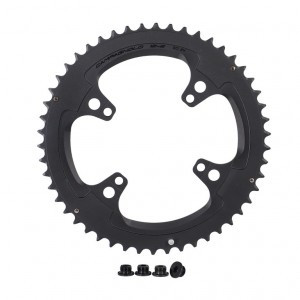 Kettenblatt Campagnolo Chorus 123mm,50Z,Alu,sw,4-Arm,Innen,2x12-fach