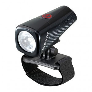 LED-Helmleuchte SIGMA Buster 150 HL schwarz, mit Universalhalterung