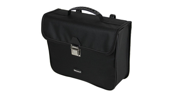 Haberland EINZELTASCHE NYLON MIT ME TALLSCHLOSS SCHWARZ