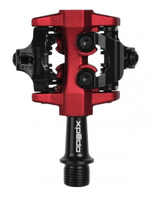 Pedal Xpedo Clipless CXR sw/rot, 9/16", zweiseitig XPT