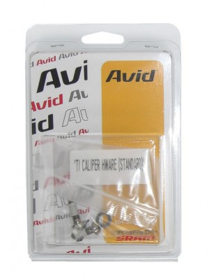 Schrauben-Set Avid für Scheibenbremse T25,Titanium, inkl.Beilagscheib.Standard