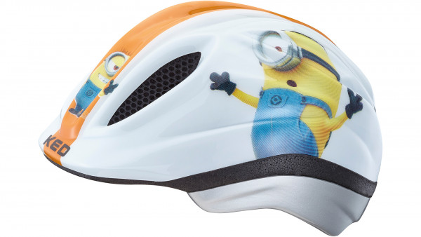 Bike Fashion KINDERHELM MINIONS WEISS GR.XS 44-49 CM