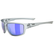 UVEX Sportstyle 230 Smoke Transparent / MIRROR Blue | One Size