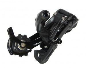 Schaltwerk SRAM X5 8/9-fach, langer Käfig, schwarz, Alu
