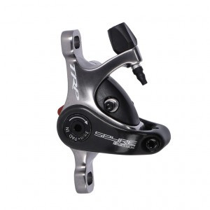 Scheibenbremse TRP Spyre SLC f. Drop-Bar 2-Kolben, mech., grau, VR/HR, PM