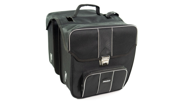 HABERLAND DT 9732 DOPPEL- PACKTASCHE,SCHW.