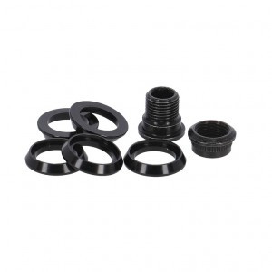 Kettenblattschraube SRAM f.Force CX1 sw, 1x Schraube, 1x Hülse, 5x U-Scheibe
