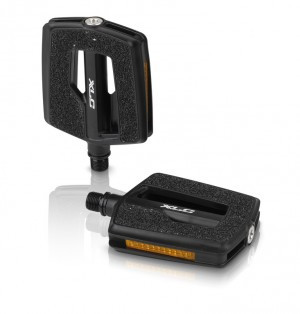 XLC City/Comfort Pedal PD-C10 Kunststoff, Griptape-Oberfläche, schwarz